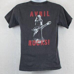Rare Vintage 2003 Avril Lavigne Rocks T Shirt (S)
